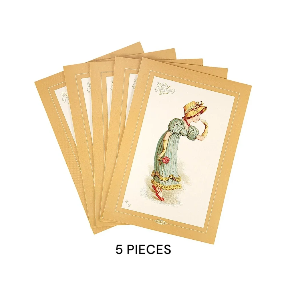 Boxed Kate Greenaway Hallmark Historical Collection Assorted Note Cards